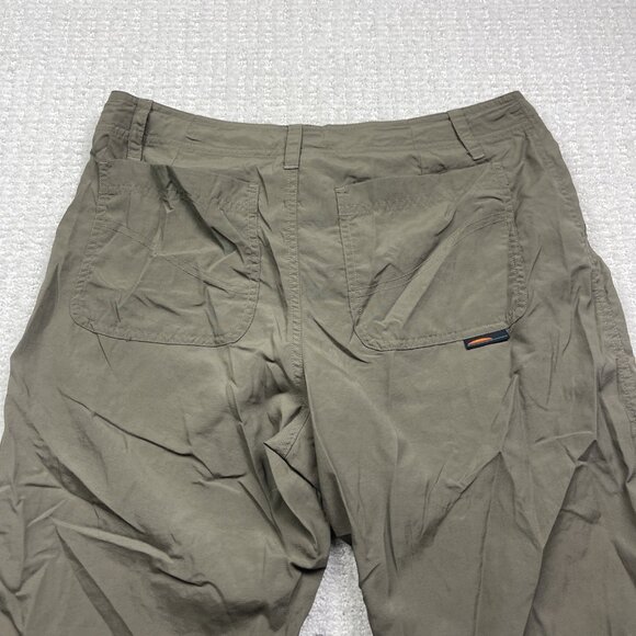 VTG Chlorophylle Amphibious Hiking Tech Capri Women Sz 10 Brown Ourdoor - Picture 10 of 11